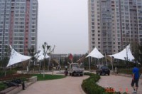 濟南魯能領秀城景觀膜結(jié)構(gòu)-濟南膜結(jié)構(gòu)