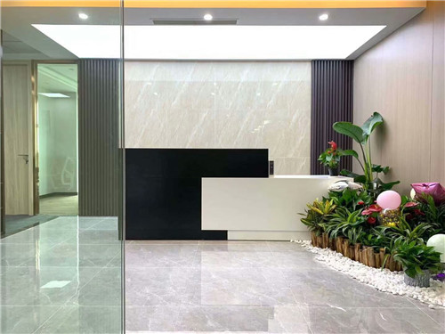 前臺(tái)logo墻裝飾圖片，前臺(tái)LOGO效果圖賞析